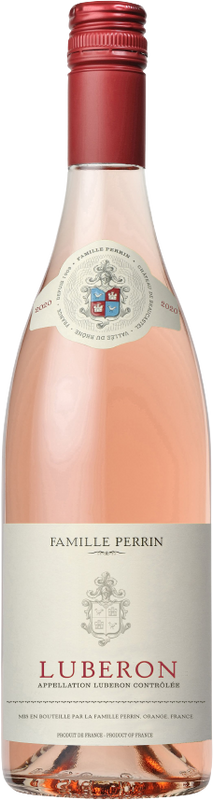 Bouteille de Lubéron AOC Rosé de Famille Perrin