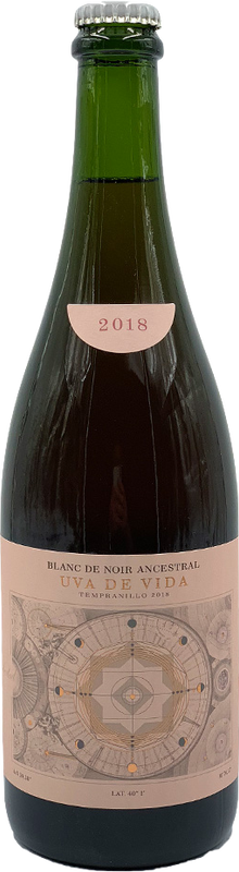 Flasche Ancestral Blanc De Noir Castilla la Mancha von Carmen López Delgado i Luis Ruiz Martin