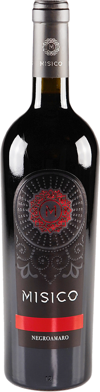 Bottiglia di Misico Negroamaro Puglia IGP di Masseria Tagaro di Lorusso