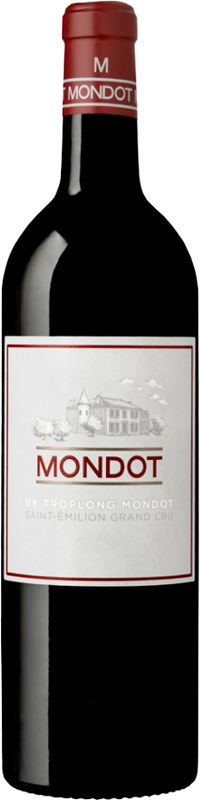 Bottle of Mondot by Troplong Mondot from Château Troplong Mondot