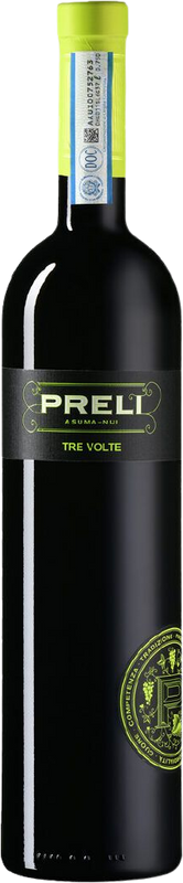 Bottiglia di Piemonte rosso DOC Tre Volte di Tenuta Preli
