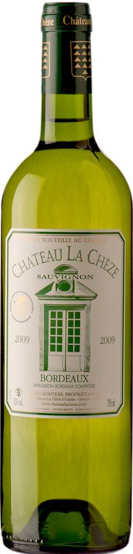 Bottle of Chateau La Cheze blanc from Château La Chèze