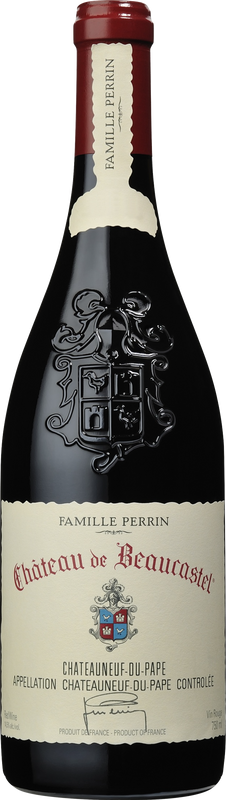 Bottle of Chateauneuf-du-Pape AC Hommage à Jacques Perrin from Château de Beaucastel