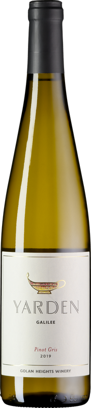 Bottle of Yarden Pinot Gris from Golan Heights