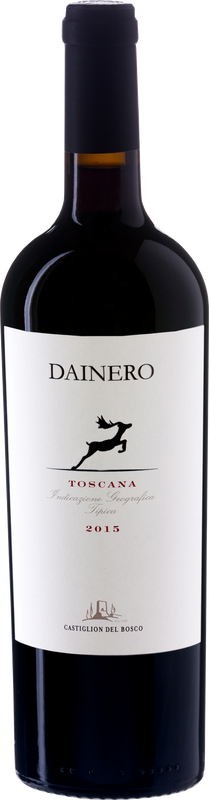Bottle of Dainero IGT Rosso Toscana from Castiglion del Bosco
