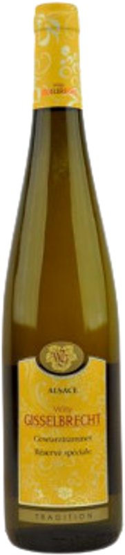 Bottiglia di Gewurztraminer AOC Reserve speciale MO di Willy Gisselbrecht