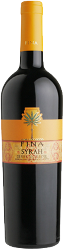 Bottiglia di Syrah Terre Siciliane IGP di Fina Vini