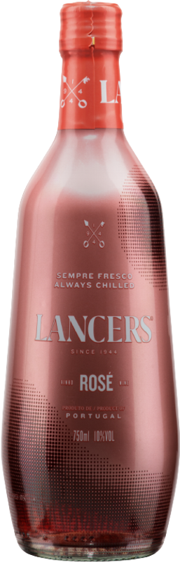 Bottle of Lancers Rosé Vinho de Portugal (Drehverschluss) from José Maria Da Fonseca