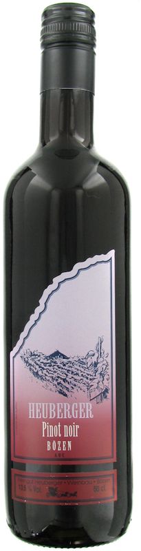 Bottle of Bozer Blauer AOC from Weingut Heuberger