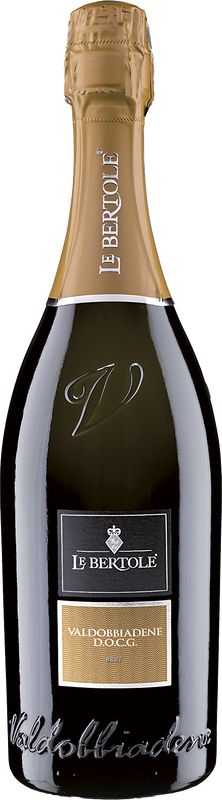 Bouteille de VALDOBBIADENE DOCG Prosecco Brut de LE BERTOLE