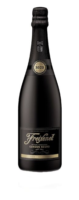 Image of Freixenet Cordon Negro Seco Cava DO - 75cl - Katalonien, Spanien bei Flaschenpost.ch