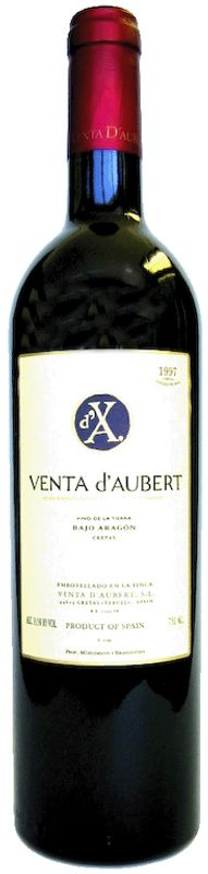 Bottle of Ventus tinto Vino de la Tierra from Bodega Venta d'Aubert