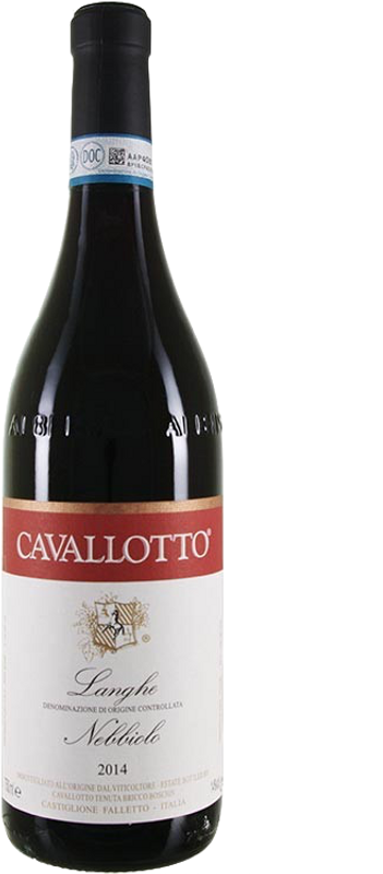 Bottle of Langhe Nebbiolo DOC from Tenuta Vitivinicola Cavallotto