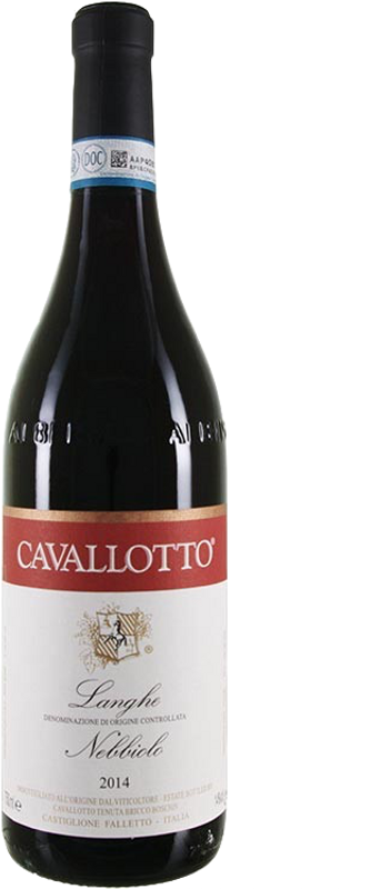 Bouteille de Langhe Nebbiolo DOC de Tenuta Vitivinicola Cavallotto