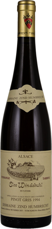 Bottle of Pinot Gris AC Clos Windsbuehl BIO from Zind-Humbrecht