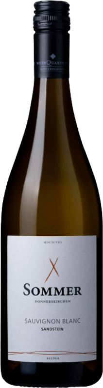 Flasche Sauvignon Blanc Sandstein von Weingut Sommer