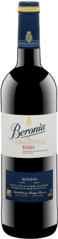 Bottle of Rioja Reserva DOCa from Bodegas Beronia