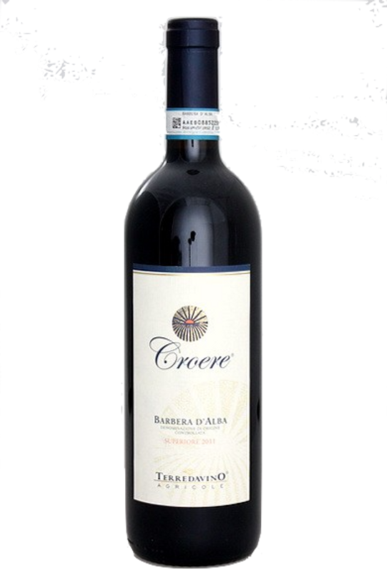Bottle of Barbera d'Alba DOCG Croere from Terre da Vino