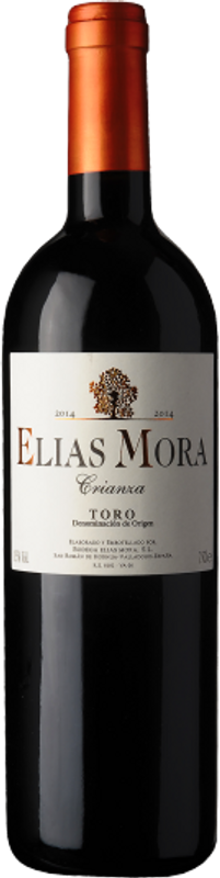 Bottiglia di Elias Mora Crianza Toro DO di Bodegas Vinas Mora