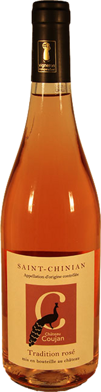 Bottiglia di Rosé Cuvée Tradition AOC di Château Coujan