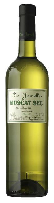 Image of Les Jamelles Muscat Sec Vin de Pays d'Oc - 75cl - Midi - Languedoc-Roussillon, Frankreich bei Flaschenpost.ch