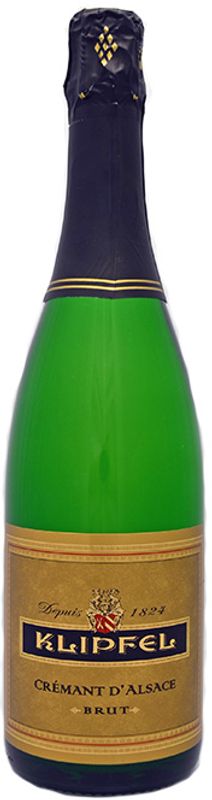 Flasche Crémant d´Alsace Klipfel Brut von Eugène Klipfel