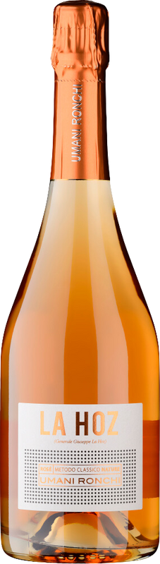 Bottle of La Hoz Rosé Metodo Classico from Umani Ronchi