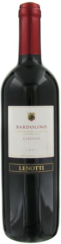 Flasche Bardolino Classico DOC von Cantine Lenotti