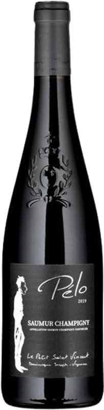 Bottle of Pélo AOC Saumur Champigny from Le Petit Saint Vincent