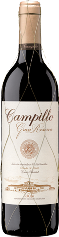 Bouteille de Campillo Rioja DOCa Gran Reserva de Bodegas Campillo