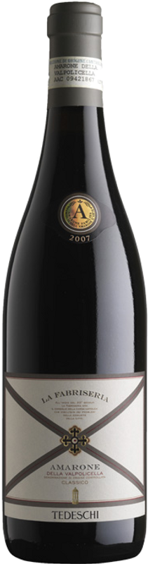 Bottle of La Fabriseria Amarone Della Valpolicella Classico Riserva DOCG from Tedeschi