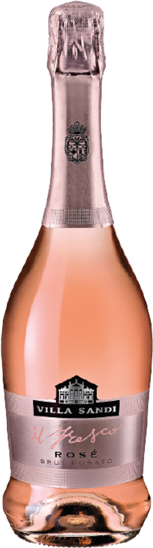 Bottiglia di Prosecco DOC Rosé Millesimato Il Fresco Brut di Villa Sandi