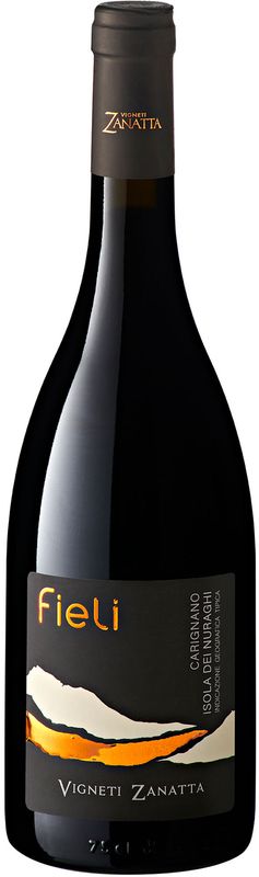 Bottle of Fieli Carignano Isola dei Nuraghi IGT from Vigneti Zanatta