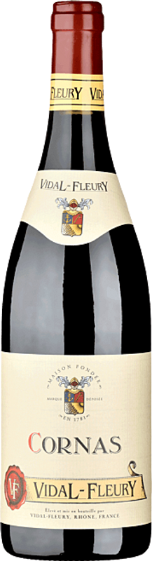 Bottiglia di Cornas di J. Vidal-Fleury