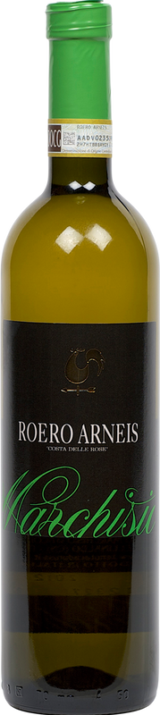 Bottiglia di Roero Arneis Costa delle Rose DOCG di Tenuta Ca' du Russ