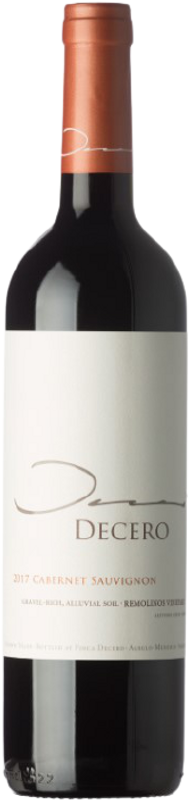 Bottle of Decero Cabernet Sauvignon from Bodegas Finca Decero