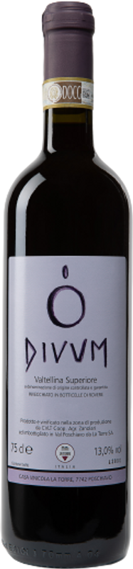 Bottle of Divum DOCG from Casa Vinicola La Torre