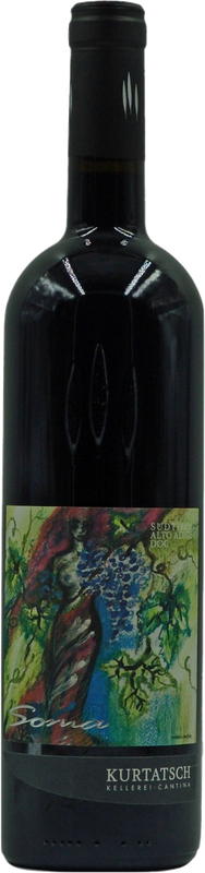 Flasche Soma Merlot Cabernet DOC Südtirol von Kellerei Kurtatsch