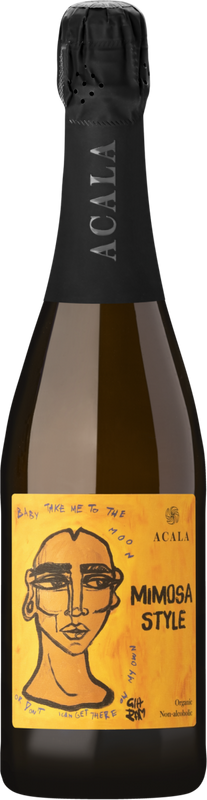Bottle of Mimosa Style Sparkling Tea from Acala