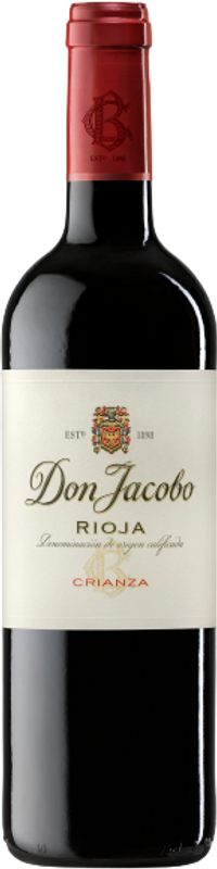 Bottle of Don Jacobo Rioja DOCa from Bodegas Corral