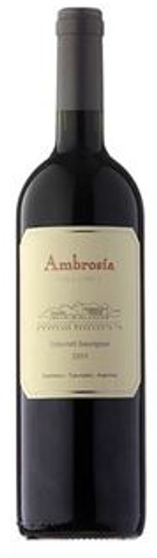 Bottle of Cabernet Sauvignon Vina Unica from Finca Ambrosía