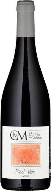 Flasche Pinot Noir Cuvée Nature sans soufre VdF BIO von Clos du Moulin aux Moines