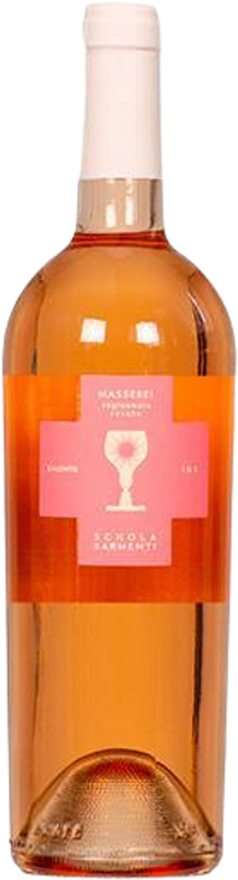 Flasche Masserei Rosato IGT Salento von Schola Sarmenti