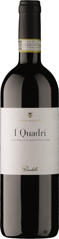 Bottiglia di I Quadri Vino Nobile di Montepulciano DOCG di Bindella / Tenuta Vallocaia