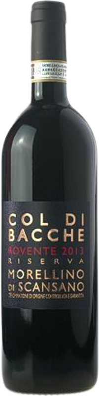 Bottle of Morellino di Scansano DOC Riserva Rovente from Col di Bacche