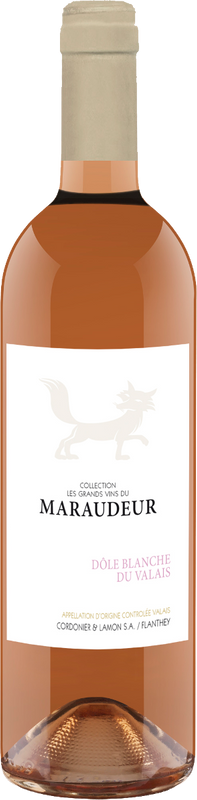 Bouteille de Grands Vins du Maraudeur Dôle blanche AOC de Cordonier & Lamon