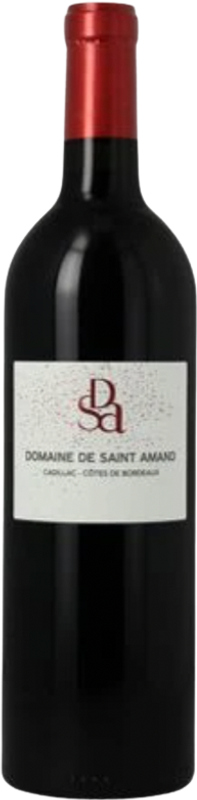 Bottiglia di Cadillac Côtes de Bordeaux AOC di Domaine de Saint Amand