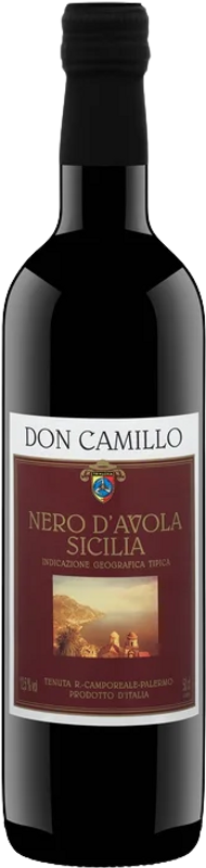 Flasche Nero d'Avola IGT Don Camillo Sicilia von Gladiatore