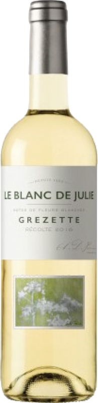 Bouteille de Le Blanc de Julie Pays d'Oc IGP de Domaine Lagrezette