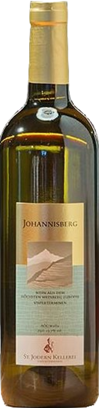 Bottle of Johannisberg AOC Visperterminen from St. Jodern Kellerei